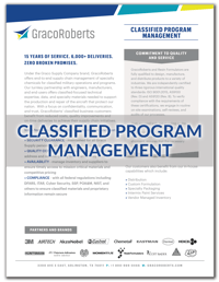 SELLSHEET - Classified program management
